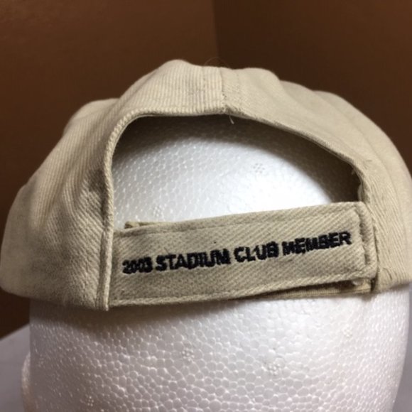 Tampa Bay Buccaneers Stadium Club Adjustable Beige Hat Super Bowl XXXVII Champs - Picture 5 of 7